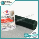 KAWAT LOKET PVC 1/4'X1/4" BWG25 (10M) KAWAT LOKET HIJAU 1/4X1/4 INCHI