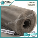 WIREMESH 18 (1M) TIPE(304) / WIRE MESH 18 TEBAL 0.25/0.28/0.32/0.34