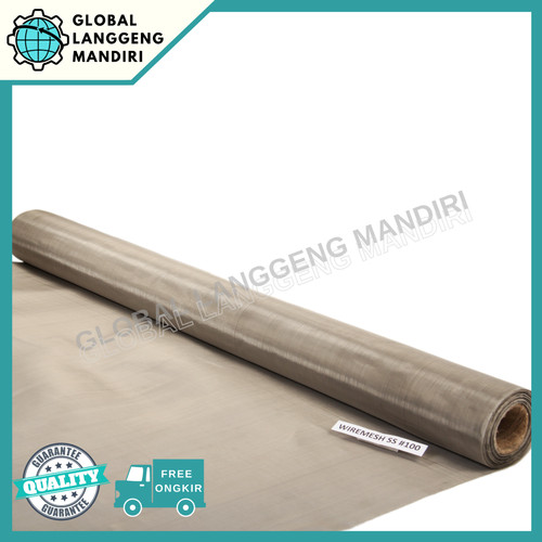 WIREMESH 100 (1M) TIPE(304) / WIRE MESH 100 TEBAL 0.08 /0.10