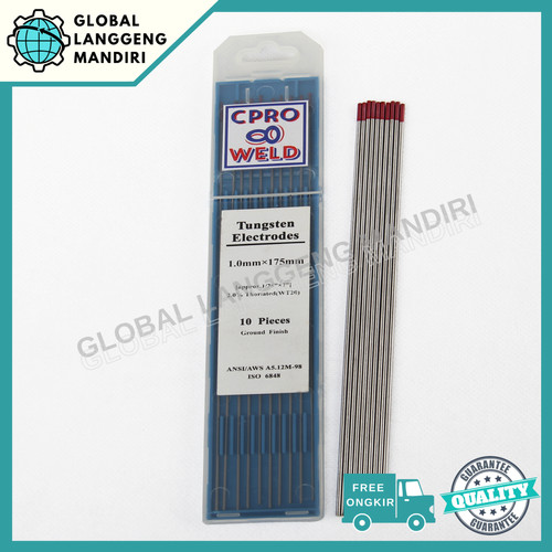 KAWAT LAS TUNGSTEN 1.0 MM CPROWELD / TIG TUNGSTENS