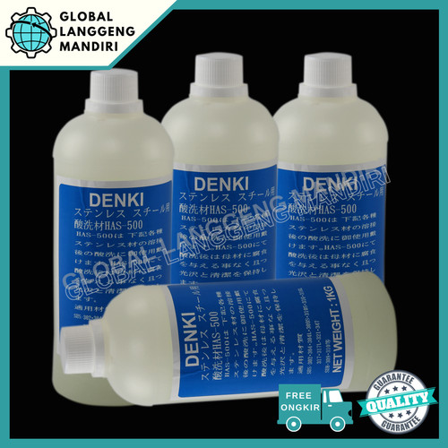 DENKI STAIN CLEANER PEMBERSIH STAINLESS HAS 500 STAINCLEAN HAS500