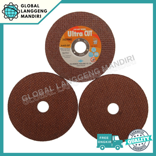 BATU GERINDA ULTRA 4X1.6 POTONG (1PC) / CUTTING 4 X 1.6 4" GURINDA