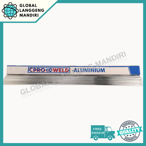 KAWAT LAS TIG ALUMUNIUM ER 4043 1.6MM CPROWELD / FILLER 1.6 MM ER4043