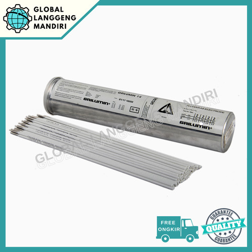Kawat Las GRILUMIN 14 3.2MM (1KG)/ GRILUMIN 14 3.2 MM ALUMUNIUM