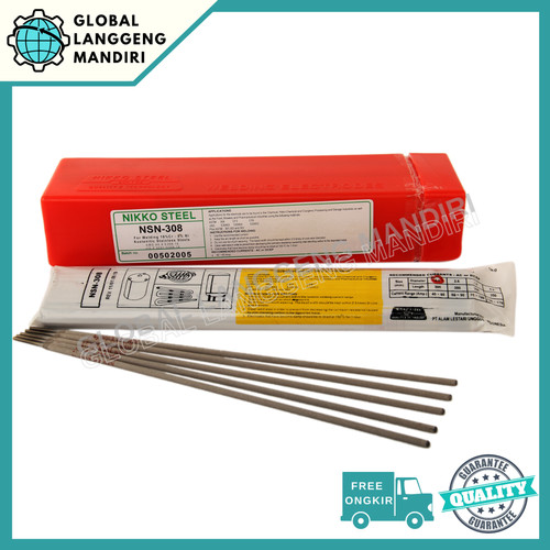 Kawat Las Stainless Nikko NSN308 2.0MM (1KG)/ 2.0 MM 2,0MM NSN 308