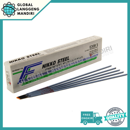 Kawat las Stainless Nikko E308 1.6MM (1KG)/ E 308 1.6 MM 1,6MM