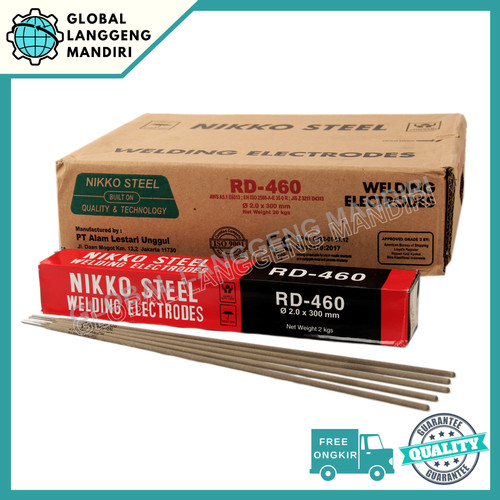 Kawat Las Nikko RD460 2.0MM (2KG)/ RD460 2.0 MM