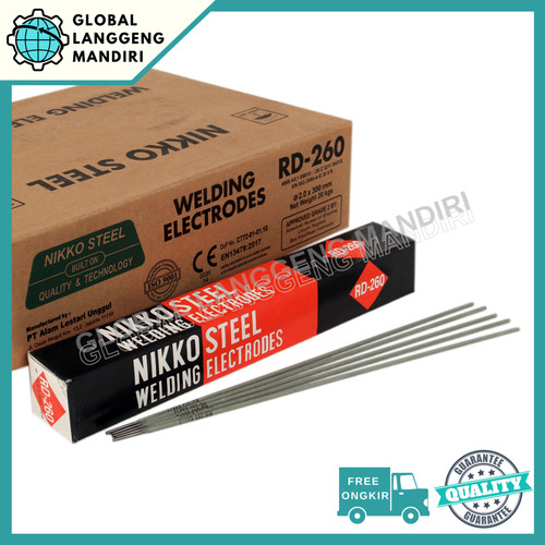 Kawat Las Nikko RD260 2.0mm (2KG)/ RD 260 2.00 MM STEEL