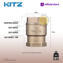 KITZ Tusen Klep Lift Check Valve w. Spring Fig. 150 RF , 1 1/4" - 32mm
