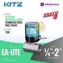Electric / Motorized Ball Valve Stainless SUS316 KITZ Fig. EA-UTE , Drat / Screw
