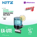 Electric / Motorized Ball Valve Stainless SUS316 KITZ Fig. EA-UTE , 3/8" - 10A - 10mm , Drat / Screw