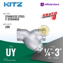 Y-Strainer Stainless KITZ Fig. UY , Drat / Screw