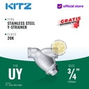 Y-Strainer Stainless KITZ Fig. UY, 3/4" - 20A - 20mm , Drat / Screw