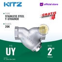 Y-Strainer Stainless KITZ Fig. UY, 2" - 50A - 50mm , Drat / Screw
