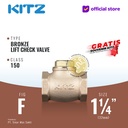 Lift Check Valve KITZ Fig. 150 F , 1 1/4" - 32A - 32mm , Drat / Screw