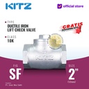 Lift Check Valve Ductile KITZ Fig. 10 SF , 2" - 50mm , Drat / Screw