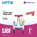 Globe Valve Ductile KITZ Fig. 10 SJBF , 1" - 25A - 25mm , Flange 10K