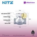 Lift Check Valve Ductile KITZ Fig. 20 SN , 3/4" - 20A - 20mm , Drat / Screw