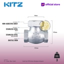 Lift Check Valve Ductile KITZ Fig. 20 SN , 1 1/4" - 32A - 32mm , Drat / Screw