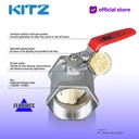Mini Butterfly Valve SUS304 KITZ Fig. UV , 2" - 50A - 50mm , Drat / Screw