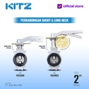 Butterfly Valve Aluminum KITZ Fig. 10XJSME , LEVER - SHORT NECK