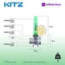 3-Way Ball Valve SUS KITZ Fig. UTH4TM , 1/2" - 15mm, Drat / Screw