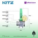 3-Way Ball Valve SUS KITZ Fig. UTH4TM , 1" - 25mm, Drat / Screw