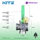3-Way Ball Valve SUS KITZ Fig. UTH4TM , 2" - 50mm, Drat / Screw