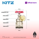 NPT Gate Valve Brass KITZ Fig. 125 AKFS , 1" - 25A - 25mm , Screw