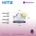 Lift Check Valve Ductile KITZ Fig. 10 SF, 1 1/4" - 32mm , Drat / Screw