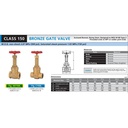 NPT Gate Valve Rising Stem Fig. 150 AKL , 2" - 50mm , Drat / Screw
