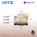 Lift Check Valve KITZ Fig. 150 F , 2 1/2" - 65A - 65mm , Drat / Screw
