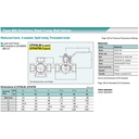 3-Way Ball Valve SUS KITZ Fig. UTH4TM , 2" - 50mm, Drat / Screw