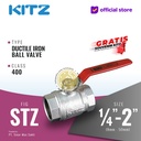 Ball Valve Ductile Iron KITZ Fig. 400 STZ , Drat / Screw