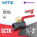 Ball Valve Carbon Steel KITZ Fig. 600 SCTK ,  Drat / Screw