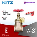 Gate Valve Bronze KITZ Fig. 150 E , Drat / Screw
