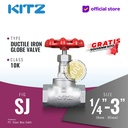 Globe Valve Ductile Iron KITZ Fig. 10 SJ , Drat / Screw