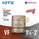 Tusen Klep / Vertical Check Valve - No Spring / Per , KITZ Fig. 125 VF
