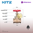 Globe Valve Soft Seat KITZ Fig. 125 G , 1" - 25A - 25mm , Drat / Screw