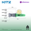 Ball Valve NPT SUS KITZ Fig. 600 AKUTKM , 3/8" - 10mm , Drat Kasar