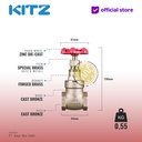 KITZ Bronze Gate Valve Fig. 150 E , 3/4" - 20A - 20mm , Drat / Screw