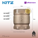 KITZ Tusen Klep Lift Check Valve Fig. 125 VF , 2" - 50A - 50mm , Drat