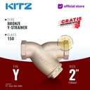 KITZ Bronze Y Strainer Fig. 150 Y, 2" - 50A - 50mm , Drat / Screw