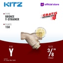KITZ Bronze Y Strainer Fig. 150 Y, 3/8" - 10A - 10mm , Drat / Screw
