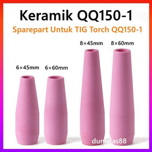Keramik TIG Las Argon QQ150-1 QQ150 Ceramic Utk TIG Torch