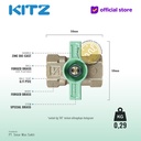 KITZ Compact Ball Valve Fig. 600 TKT, 3/4" - 20A - 20mm , Drat Screw