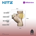 KITZ Bronze Y Strainer Fig. 150 Y, 3/4" - 20A - 20mm , Drat / Screw