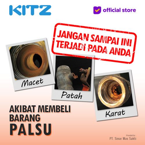 KITZ Brass Ball Valve Fig. 400 T , 1/4" - 8A - 8mm , Drat / Screw