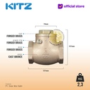 Klep Tabok / Check Valve KITZ Fig. 125 R, 2" - 50mm , Drat / Screw