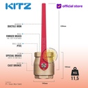 KITZ Brass Ball Valve Fig. 400 T , 4" - 100A - 100mm , Drat / Screw
